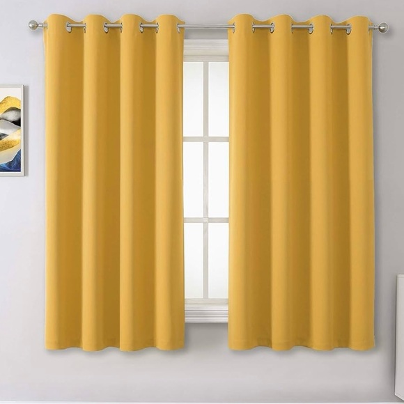 Beautiful Yellow Curtains - Picture 3 of 5